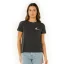 T-shirt RIP CURL Tide Line Standard Tee - Washed Black