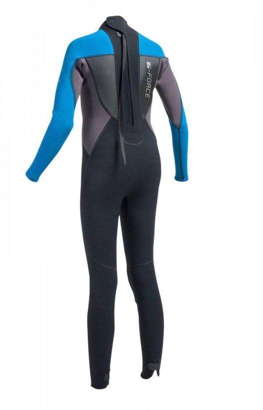 Dětský neopren 3/2 GUL '18 G-Force Steamer GF1307 - modrý