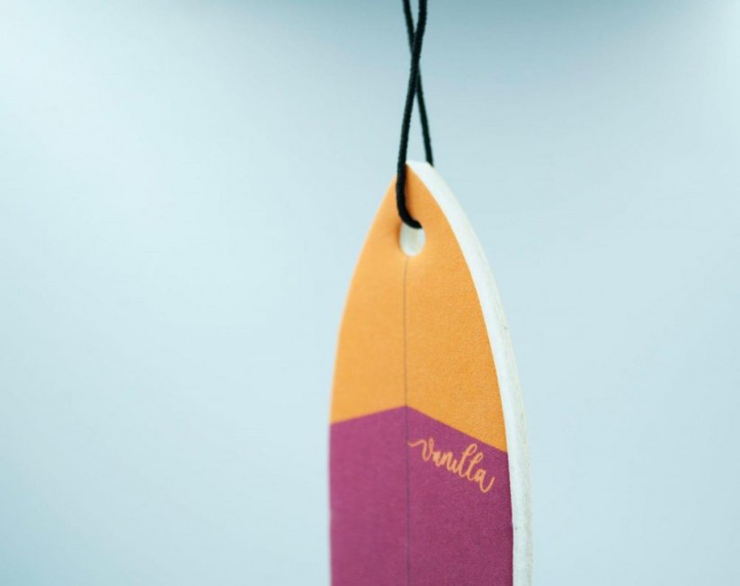 Car Air Freshener surfboard Limited Vanilla
