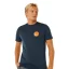 T-shirt RIP CURL Pacific Rinse Stacked Tee - Dark Navy