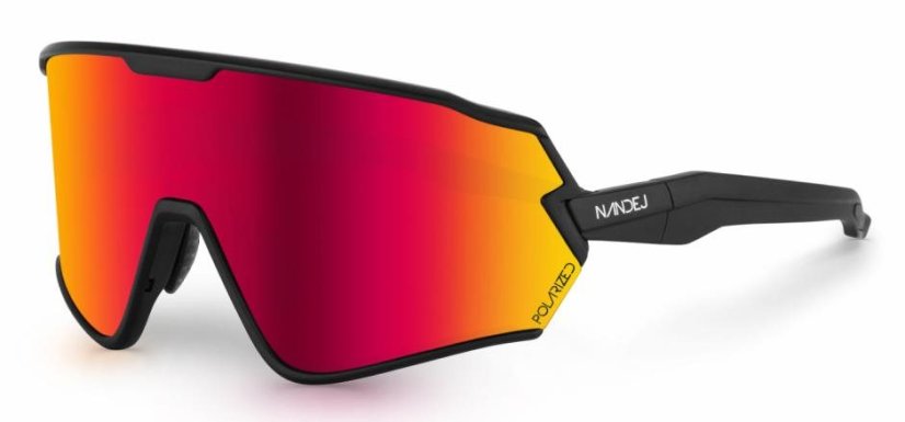 Sunglasses NANDEJ Action less - black/red