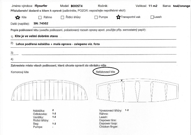 Kite FLYSURFER BOOST4 11m