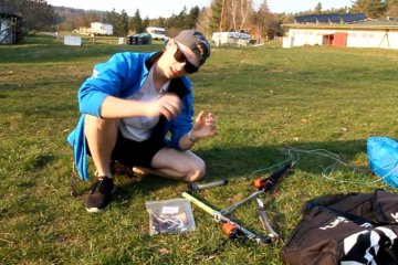 CC update kit na kite bar Flysurfer Infinyty 3.0 - návod