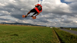 Zpět s kitem na kolečkách - trochu se protáhnout
