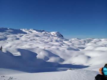 Rakousko Pühringer Hütte - snowkite / skialp spot