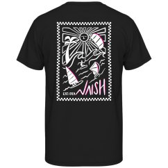 Tričko NAISH Loose Fit Wave Riders - Black