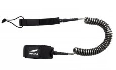INDIANA Heavy Duty SUP Coil Leash - black