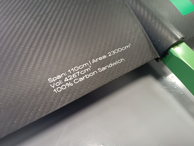 INDIANA Wing Foil 2300 cm2, 75 cm