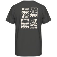 Tričko NAISH Loose Fit  Est. 1979 - Charcoal