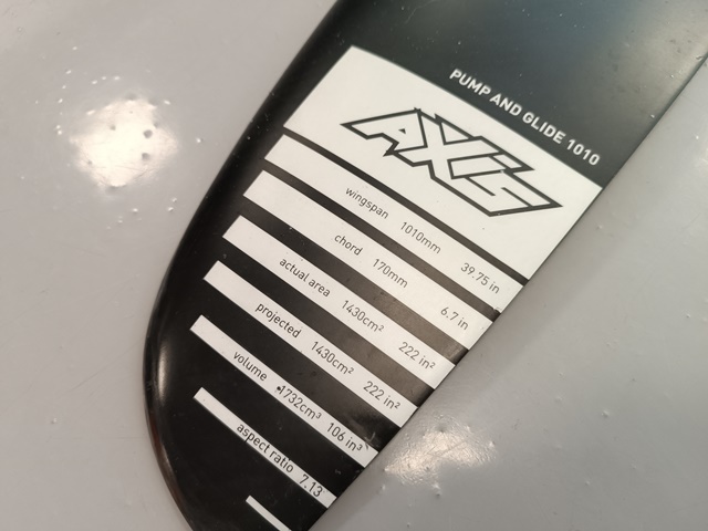 Hydrofoil AXIS PNG  1430/1267 - komplet