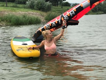 NAISH WINGSURF na kroměřížském Bágráku