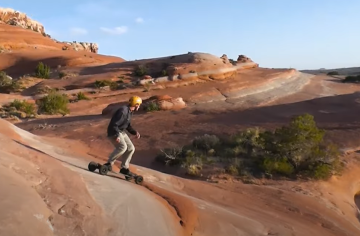 Tvrdý jako šutr - mountainboarding video