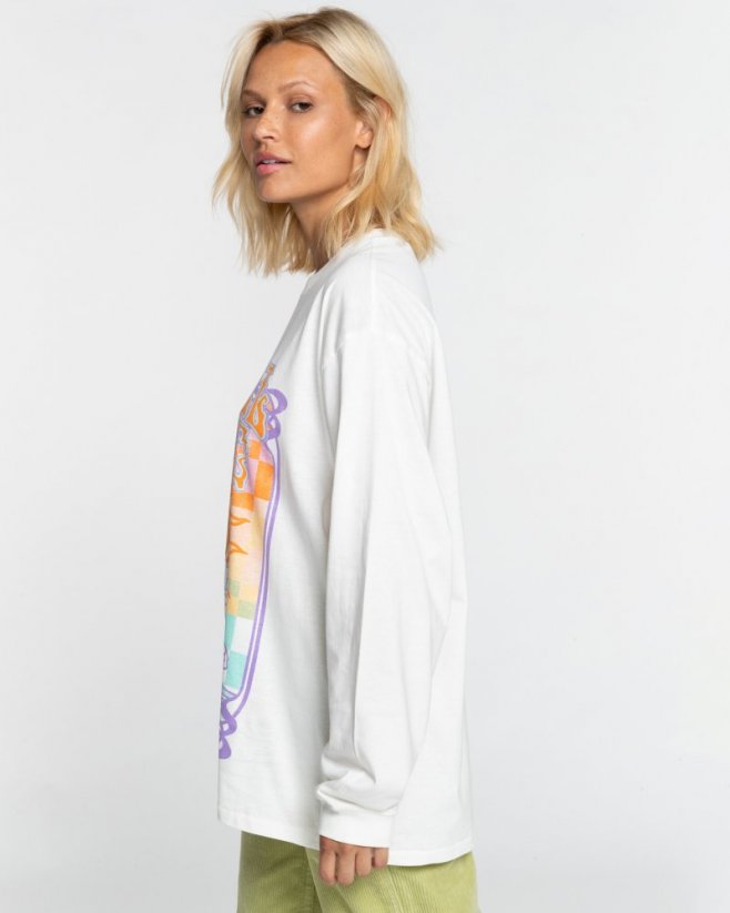 Women's T-Shirt BILLABONG Long Mystic - Salt Crystal