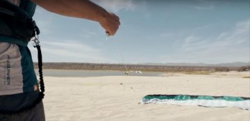 První rozbalení Soula – jak navázat kite bar