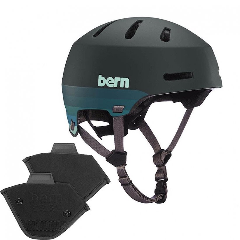 Helmet Bern Macon 2.0 H2O Matte Retro Forrest Green