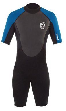 detský neoprén 3 mm GUL G-Force GF3307 short- blue