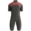 PROLIMIT Ace Shorty Freezip wetsuit 3/2mm - Black/Burgundy