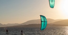 Ježdění s Nobile One při západu slunce