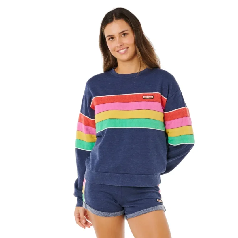 Mikina RIP CURL Surf Revival Relaxed Crew - Dark Navy