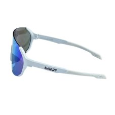 Sluneční brýle BejkRoll Champion Revo + EVA - white / blue