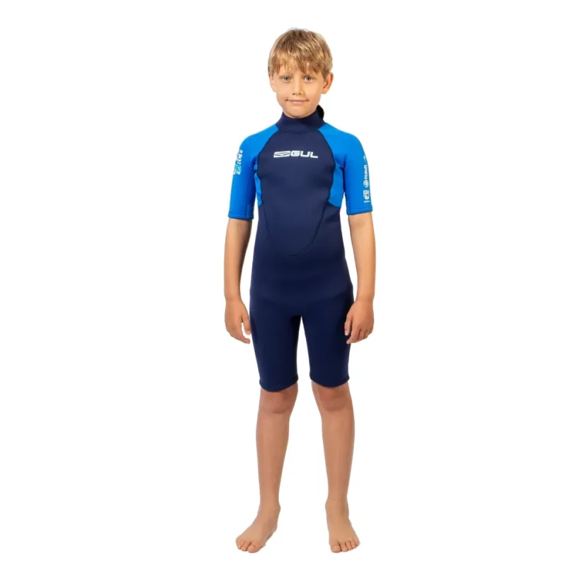 GUL G-Force Natur Shorty 3/2mm Junior's Wetsuit GF3307 - navy