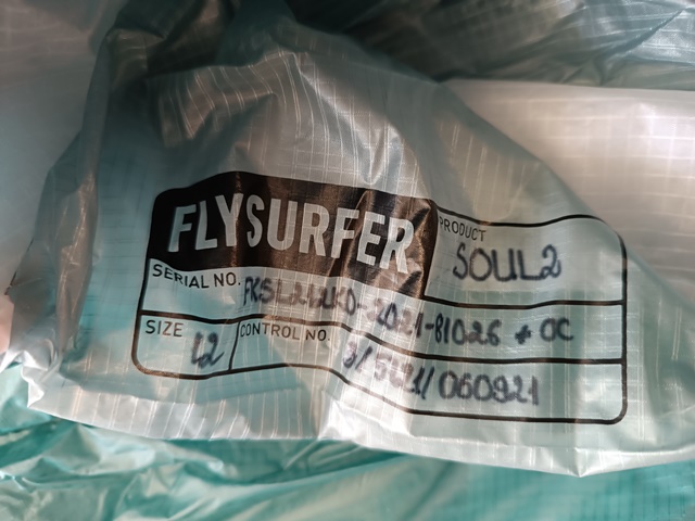 Kite FLYSURFER Soul2 12m only
