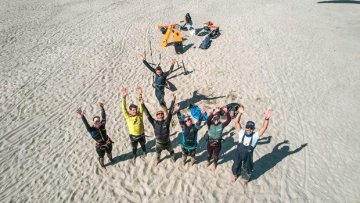 Kite foil soustředění ve Francii