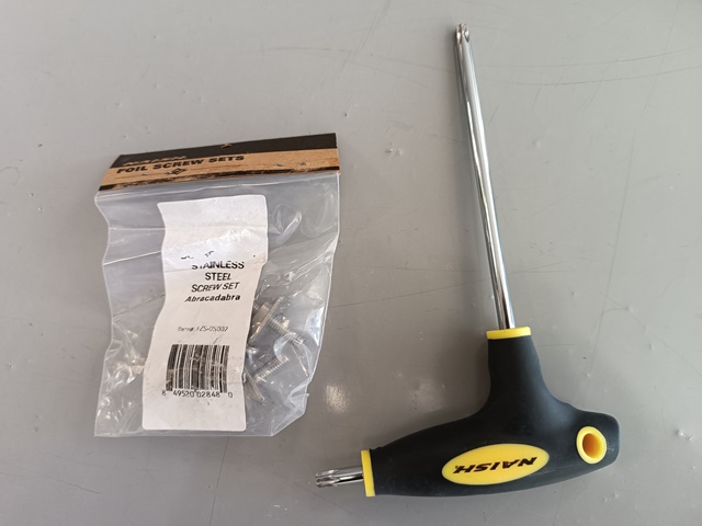 Hydrofoil NAISH S26 JET  2450 - complete