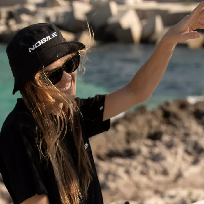 klobouk NOBILE Bucket - black