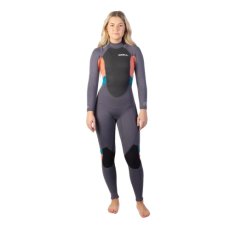 Dámsky neoprén 3/2 GUL Response Steamer - Grey/Coral
