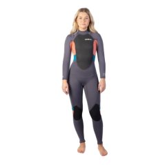 dámsky neoprén 3/2 GUL Response Steamer - Grey/Coral