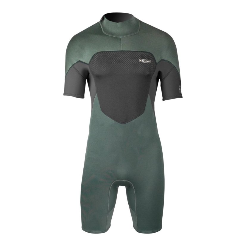PROLIMIT Shorty Fusion Backzip wetsuit 2/2mm - Teal