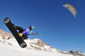 Rozhovor s prvním mužem Snowkite Masters 2024