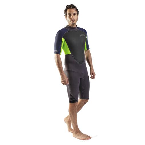Pánský neopren 3/2 GUL Response Short RE3319 - grey/sulphur