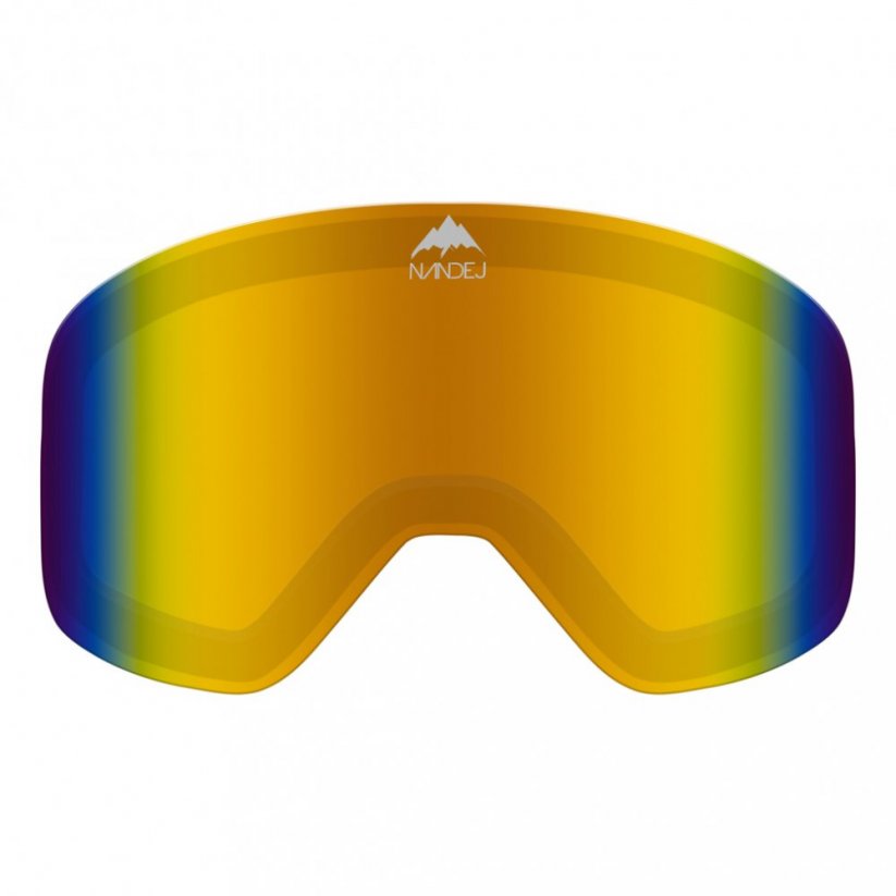 replacement glass NANDEJ for Snow Glasses VISTA - mirror RAINBOW