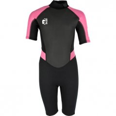 GUL G-Force Shortie 3mm Junior's Wetsuit GF3308 - pink