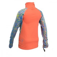 Detská dievčenská lycra GUL '18 Junior LS RG0346 - oranžová