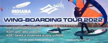 NAISH INDIANA Wing-boarding Tour 2022 - Pozvánka