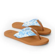 Flip flops RIP CURL Freedom Plush Bloom - Sky Blue