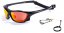 Slnečné okuliare OCEAN Garda - black / red revo lens