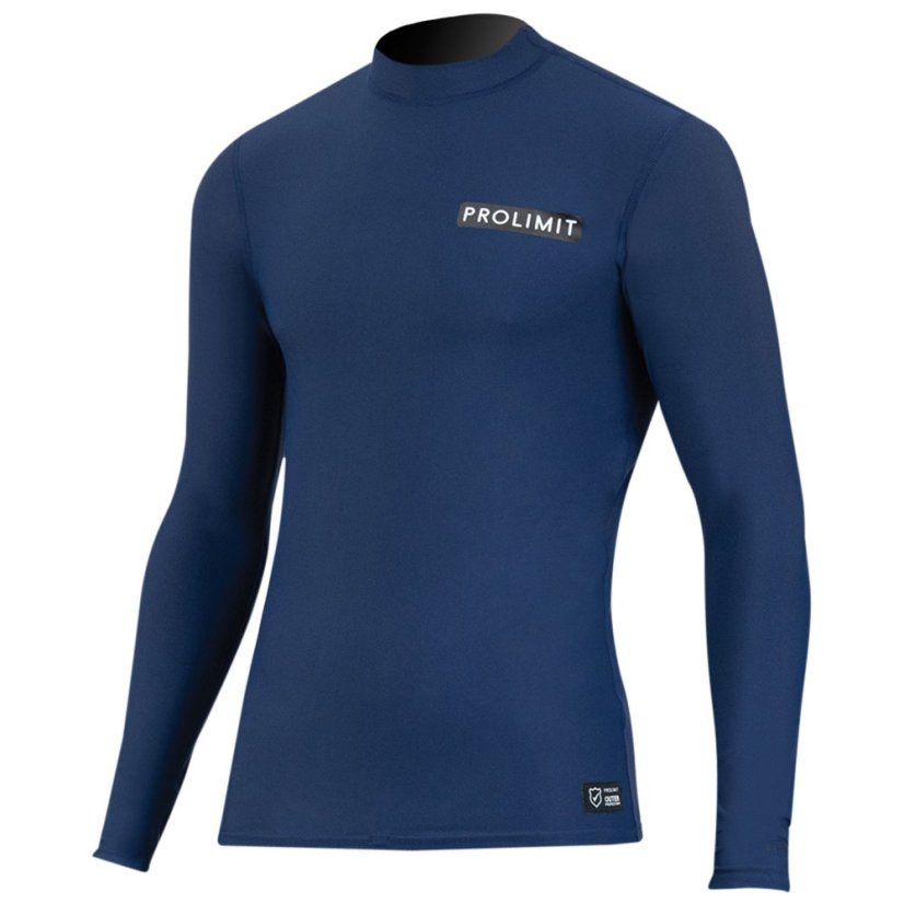 Pánská lycra PROLIMIT Logo Silk Longarm - navy