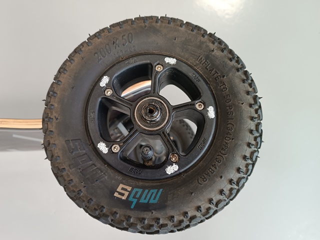 Mountainboard MBS Comp 95 Silver Hex