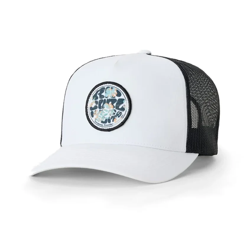 RIP CURL Wetsuit Icon Trucker Cap - bone