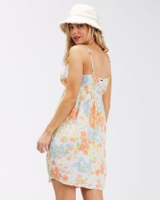 Šaty '22 BILLABONG Feelin Blue - White Multi