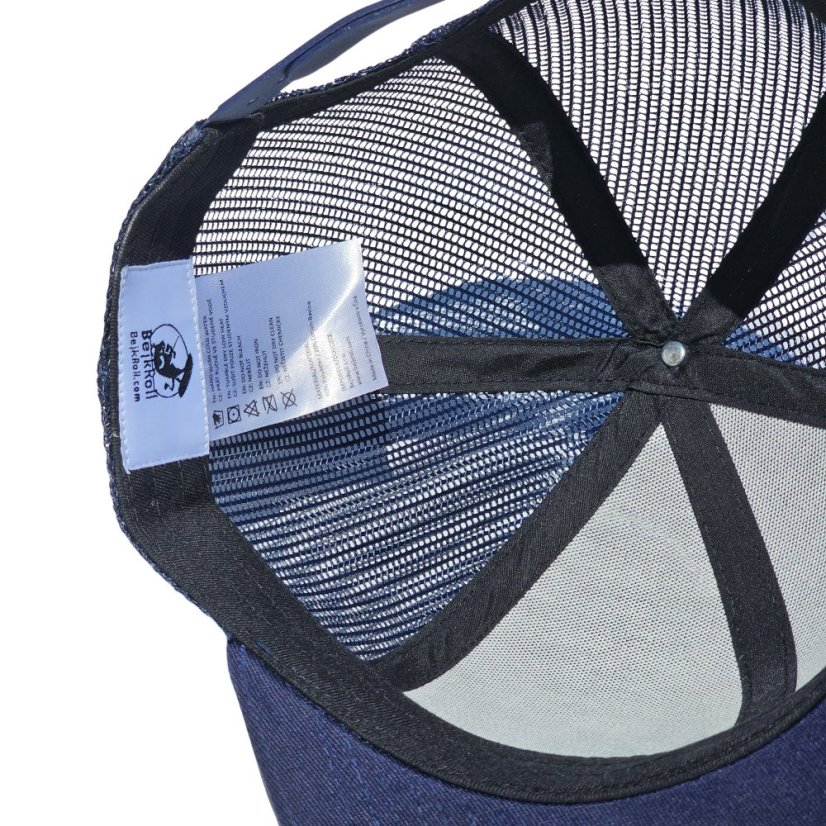 BejkRoll Snap Trucker wave logo - Navy/Silver