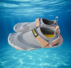 Topánky do vody barefoot Bejkroll - šedé