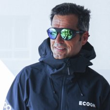 Sunglasses OCEAN Rodas Black / green revo lens