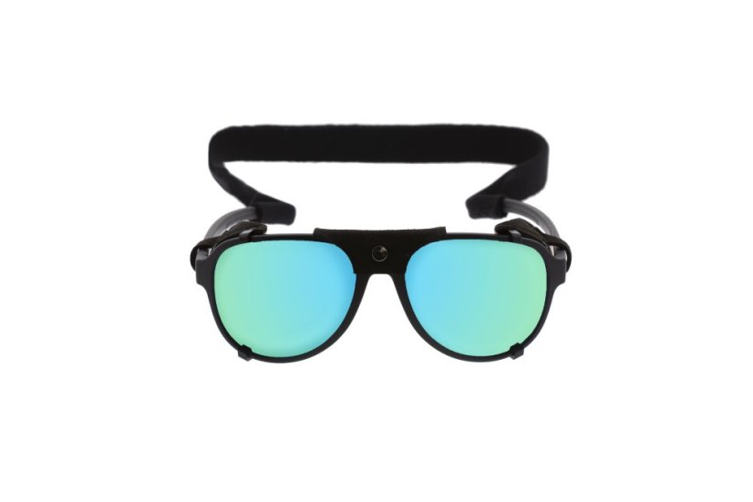 Sunglasses OCEAN MAUI Black / revo blue lens