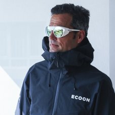 Sunglasses OCEAN Rodas white / blue revo lens