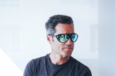 Sunglasses OCEAN MAUI Black / revo blue lens